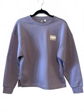 Puma Lavender Crewneck Sweatshirt Size Small